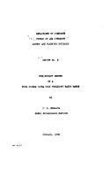 Preliminary Report on a Four Course Ultra High Frequency Radio Range