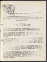 Region VI News April 1953