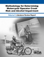 Methodology for Determining Motorcycle Operator Crash Risk and Alcohol Impairment Vol 2 Literature Review Report