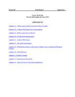 Project 8 9508 Traveler Information Services TIS Appendices