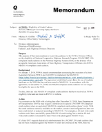 Action Eligibility of Crash Cushion Devices Manual for Assessing Safety Hardware  d MASH 16 Sunset Date