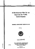 A Development Plan For An Improved Air Traffic Control System