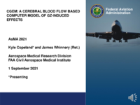 CGEM A Cerebral Blood Flow Based Computer Model of GzInduced Effects
