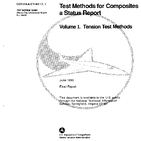 Test Methods for Composites a Status Report Volume I Tension Test Methods