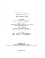 Development of laboratory oxidative aging procedures for asphalt cements and asphalt mixtures
