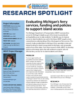 Evaluating Michigans Ferry Services Funding and Policies to Support Island Access Research Spotlight
