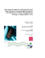 Summer Ecology of Indiana Bats in Ohio Final Report