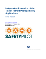 Independent evaluation of the transit retrofit package safety applications  final report