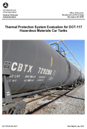 Thermal Protection System Evaluation for Hazardous Materials Car Tanks