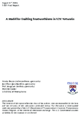 A Model for Enabling Trustworthiness in V2V Networks