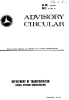AC 12028A Criteria for Approval of Category IIIA Landing Weather Minima