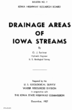 Drainage Areas of Iowa Streams