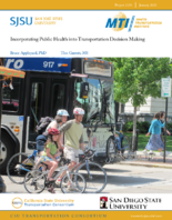 Incorporating Public Health into Transportation Decision Making