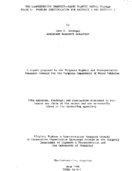 The comprehensive communitybased traffic safety program  phase I problem identification for District 2 and District 7