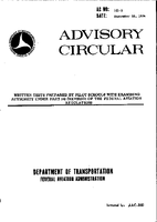 AC 1412 Written Tests Prepared by Pilot Schools with Examining Authority Under Part 141 Revised of the Federal Aviation Regulations