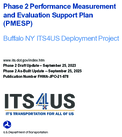 Phase 2 Revised Performance Measurement and Evaluation Support Plan PMESP  Buffalo NY ITS4US Deployment Project