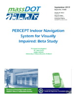 PERCEPT Indoor Navigation System for Visually Impaired Beta Study