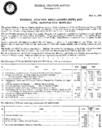 Status Federal Aviation Regulations New And Civil Aeronautics Manuals