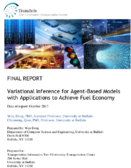 Variational Inference for AgentBased Models with Applications to Achieve Fuel Economy