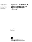 Reproducing the Products of Flaming Combustion in the Microscale Combustion Calorimeter