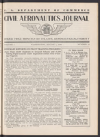 Civil Aeronautics Journal August 1 1940