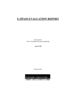 EZPass Evaluation Report
