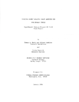 Siskiyou summit negative grade arrester bed for runaway trucks  final report