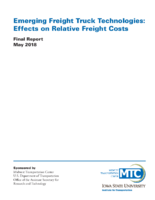 Emerging Freight Truck Technologies  Effects on Relative Freight Costs