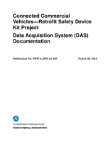 Connected commercial vehicles  retrofit safety device kit project  data acquisition system DAS documentation