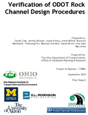Verification of ODOT Rock Channel Design Procedures Fact Sheet