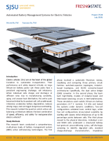 Automated Battery Management Systems for Electric Vehicles Research Brief