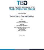 Future Travel Foresight Catalyst