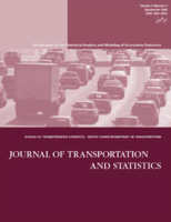 Journal of Transportation and Statistics Volume 3 Number 2 September 2000 Special Issue on the Statistical Analysis and Modeling of Automotive Emissions