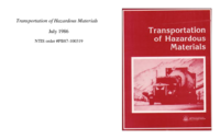 Transportation of hazardous materials