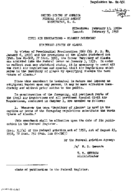 SR Regulation No SR431 Statehood Status Of Alaska