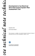Development of an Electrical Wire Interconnect System Risk Assessment Tool