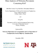 Data Analysis of Nebraska Pavements Containing RAP