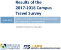 Results of the 201718 Campus Travel Survey