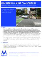 A System Level Analysis of LeftTurning Vehicle Pedestrian Crashes Research Brief