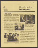 FAA Headquarters Intercom JulyDecember 1989