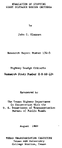 Evaluation of Stopping Sight Distance Design Criteria