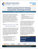 Machine Learning Tools for Informing Transportation Technology and Policy Research Brief