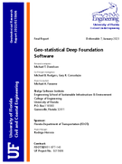 GeoStatistical Deep Foundation Software Final Report