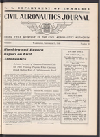 Civil Aeronautics Journal September 15 1940