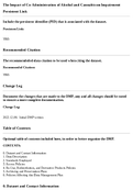 The Impact of CoAdministration of Alcohol and Cannabis on Impairment Data Management Plan