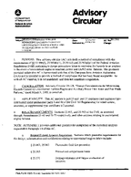 AC 20128A Design Considerations for Minimizing Hazards Caused by Uncontained Turbine Engine and Auxiliary Power Unit Rotor Failure