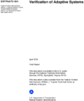 Verification of Adaptive Systems