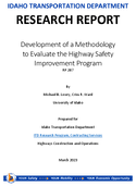 Development of a Methodology to Evaluate the Highway Safety Improvement Program