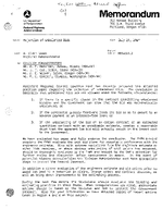 Rejection of Unbalanced Bids Memorandum