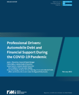 Professional Drivers Automobile Debt and Financial Support During the COVID19 Pandemic